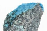 Vibrant Blue, Cyanotrichite Crystal Aggregates - China #218387-1